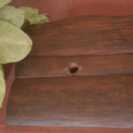 Striped Square Stand