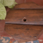 Striped hexagon Stand